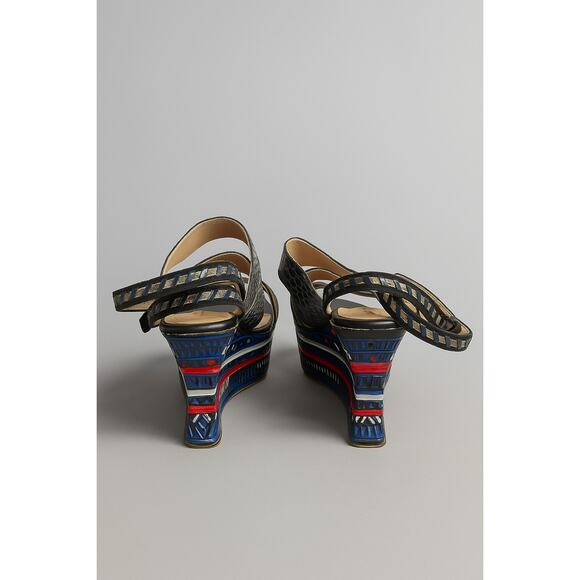 Opening Ceremony Multi Colored Wedge Sandals - Picture 7 of 10